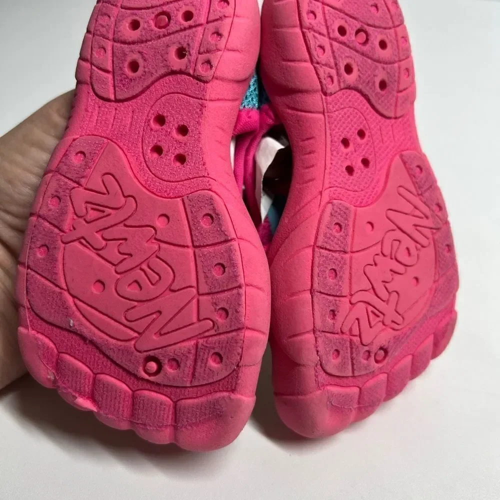 Newtz Water Shoes Pink Multicolour Girls Size 5-6